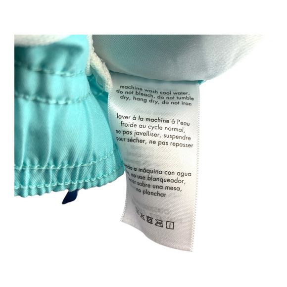 NEW Onia Charles Swim Trunks Shorts Dip Dye Green Reef Blue Men's Sz M NWT - Picture 4 of 7